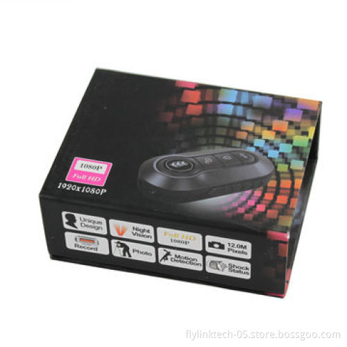 Keychain Camera with Full HD 1,080P, 30fps Night-vision/Motion Senor, Supports TF Card Up to 16GB